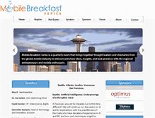 Tablet Screenshot of mobilebreakfastseries.com